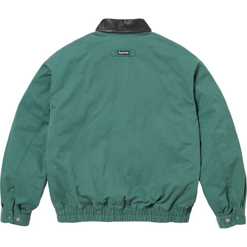 Supreme Leather Collar Utility Jacket - Colorway