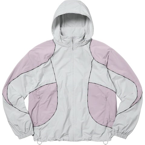 Supreme Logo Piping Hooded Track Jacket - Colorway