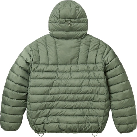Micro Down Half Zip Hooded Pullover - Supreme