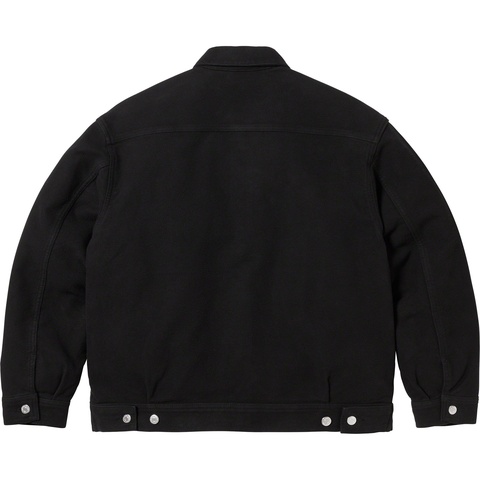 Supreme Moleskin Jacket L 黒 Moleskin Work Jacket - fall/winter 2023 - Supreme