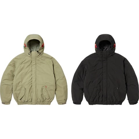 Supreme Needlepoint Hooded Jacket - $278.00