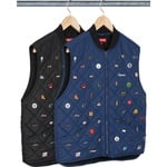 Supreme Pins Quilted Work Vest (FW23)