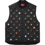 Supreme Pins Quilted Work Vest (FW23)