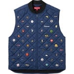 Supreme Pins Quilted Work Vest (FW23)