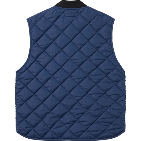 Pins Quilted Work Vest - fall/winter 2023 - SupremeCommunity