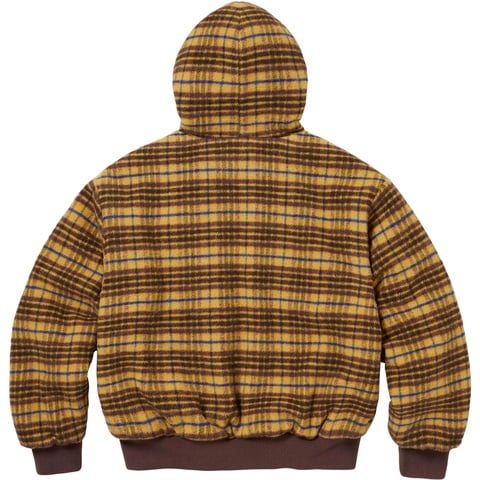 Plaid Wool Hooded Work Jacket - fall/winter 2023 - Supreme