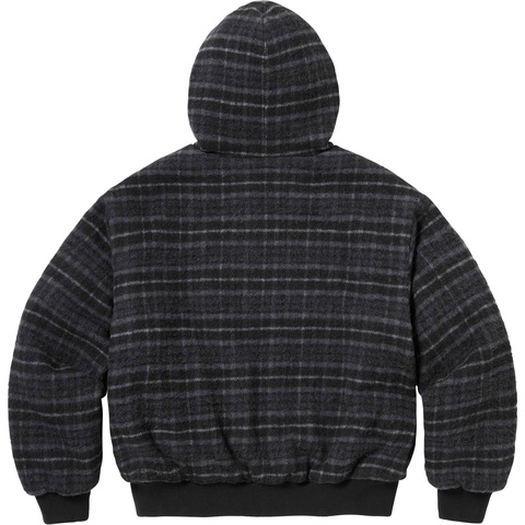 Plaid Wool Hooded Work Jacket - fall/winter 2023 - Supreme Plaid Wool Hooded Work Jacket - fall/winter 2023 - Supreme