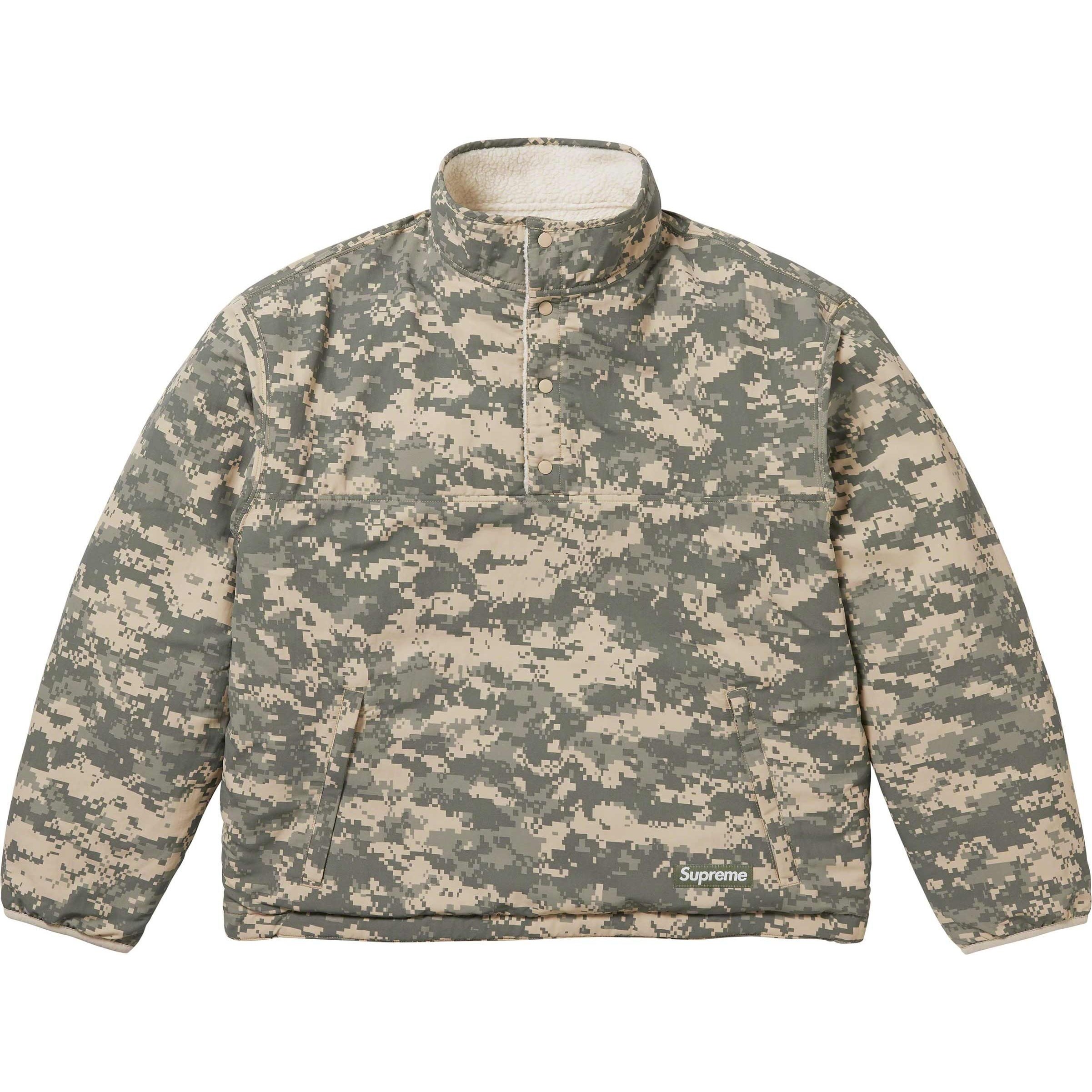 Supreme Polartec Shearling Reversible Pullover (FW23) - $198