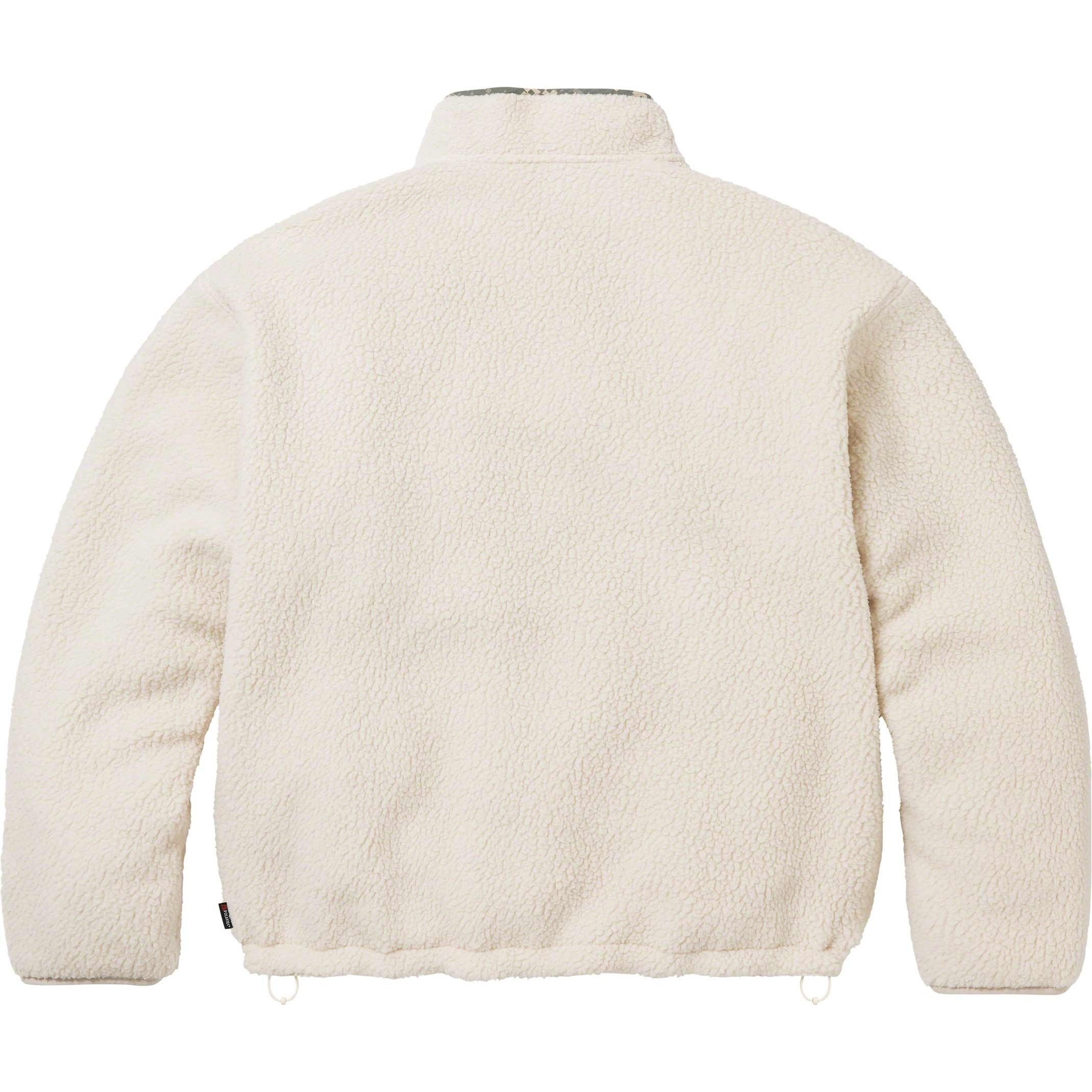 Supreme Polartec Shearling Reversible Pullover (FW23) - $198