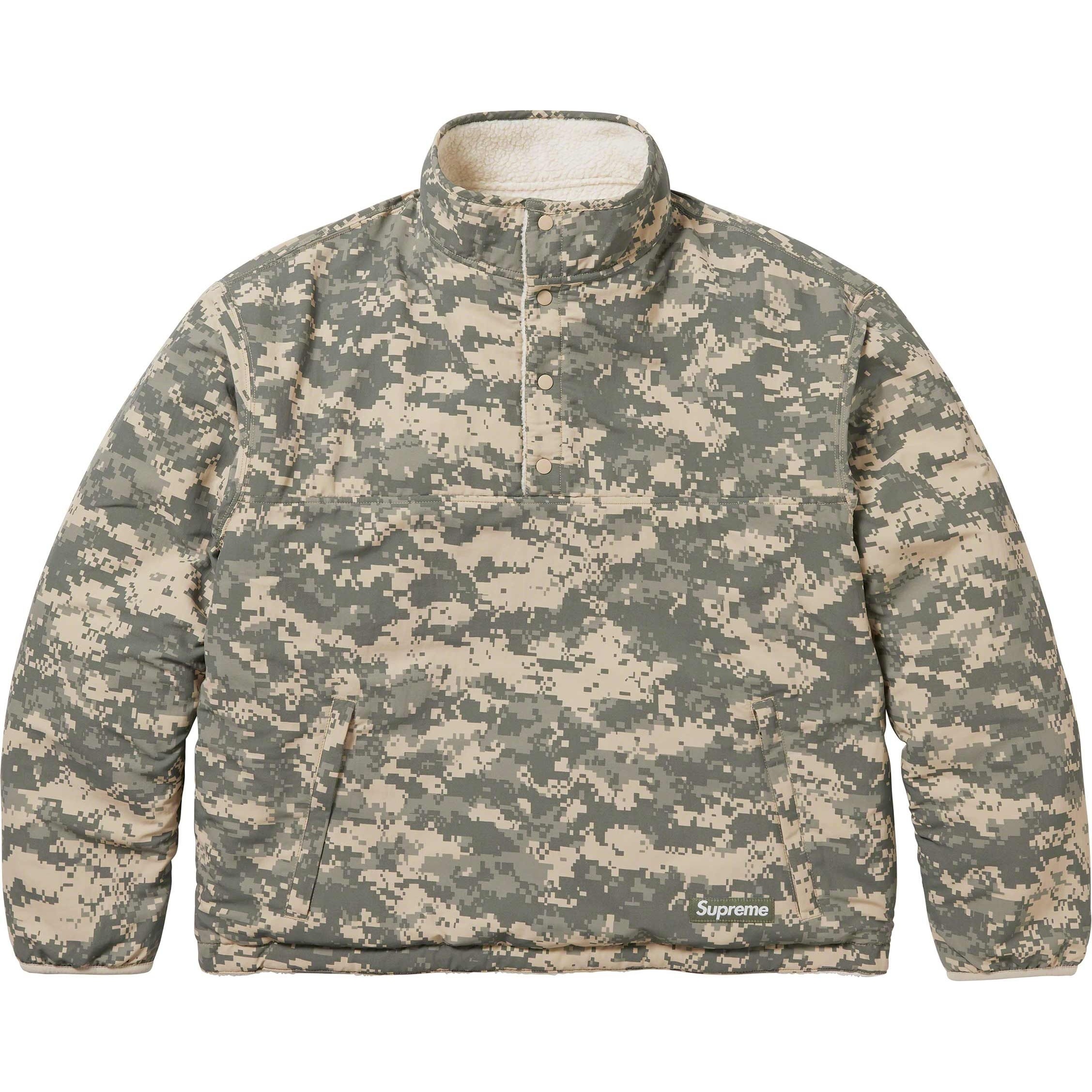 Supreme Polartec Shearling Reversible Pullover (FW23) - $198