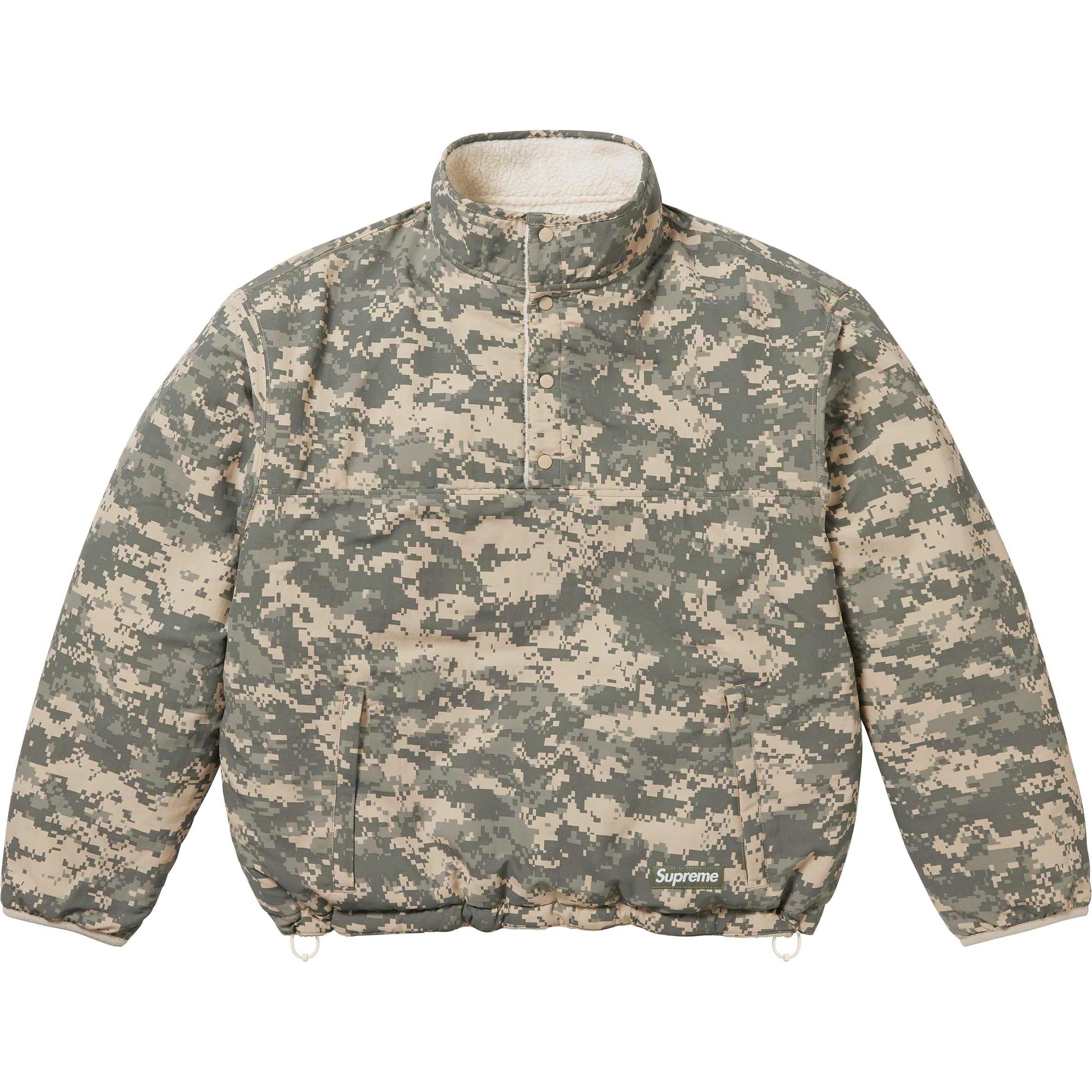 Supreme Polartec Shearling Reversible Pullover (FW23) - $198