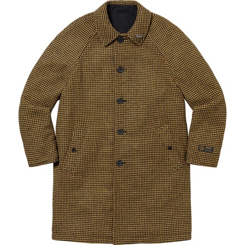 ジャケット・アウター supreme reversible houndstooth overcoat Reversible Houndstooth Overcoat - fall/winter 2023 - Supreme