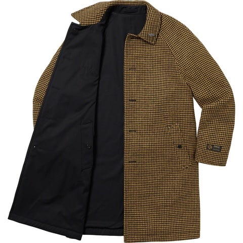 ジャケット・アウター supreme reversible houndstooth overcoat Reversible Houndstooth Overcoat - fall/winter 2023 - Supreme