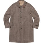 Supreme Reversible Houndstooth Overcoat (FW23)