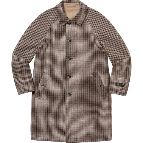 ジャケット・アウター supreme reversible houndstooth overcoat Reversible Houndstooth Overcoat - fall/winter 2023 - Supreme