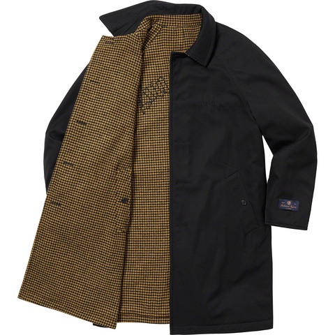 Reversible Houndstooth Overcoat - fall/winter 2023 - Supreme