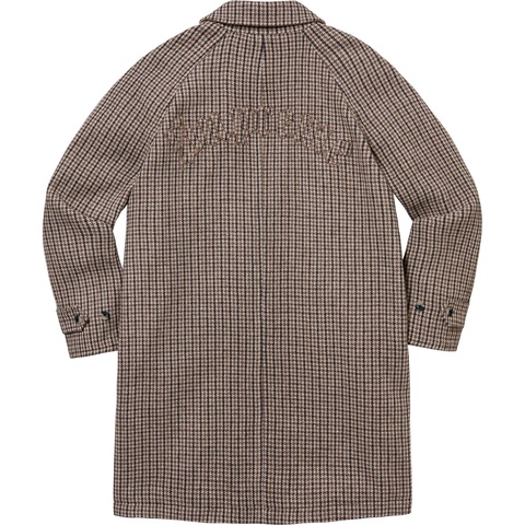 Supreme Reversible Houndstooth Overcoat - Colorway