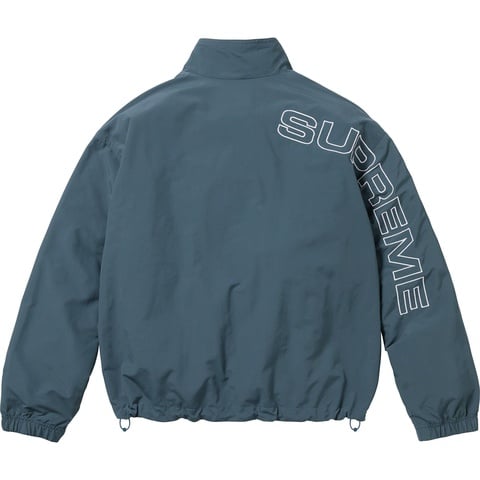 Spellout Embroidered Track Jacket - Supreme
