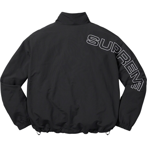 Spellout Embroidered Track Jacket - Supreme
