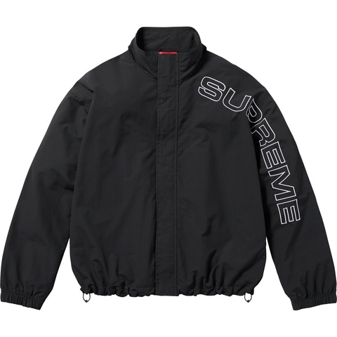 Spellout Embroidered Track Jacket - Supreme