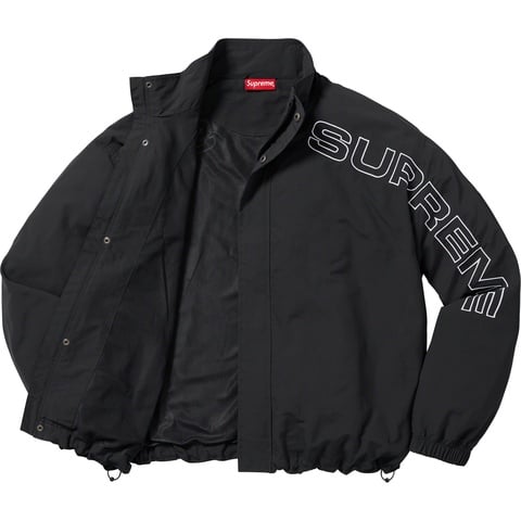 Spellout Embroidered Track Jacket - Supreme