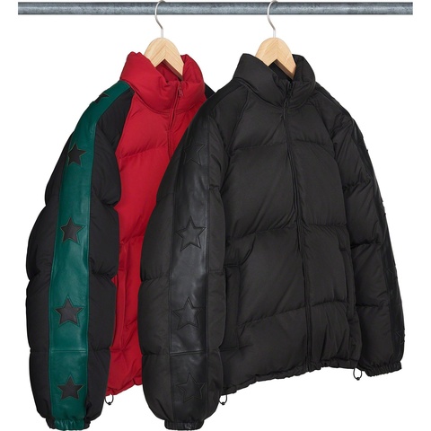 Supreme Star Sleeve Down Puffer Jacket - $448.00