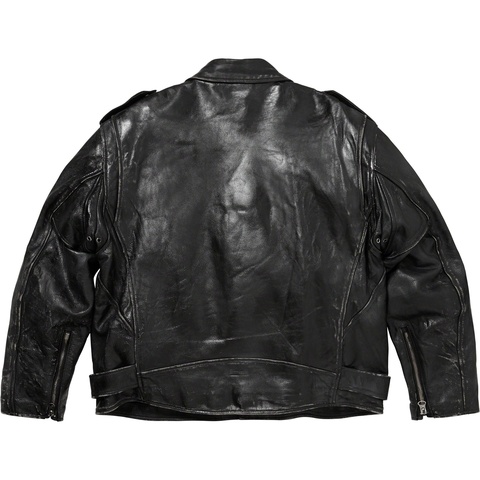Supreme®/blackmeans Painted Leather Motorcycle Jacket - Supreme
