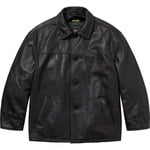 Supreme Supreme Schott Leather Car Coat (FW23)