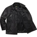 Supreme Supreme Schott Leather Car Coat (FW23)