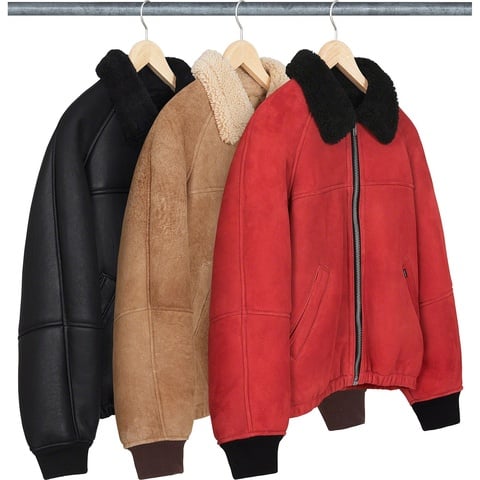 Supreme®/Schott® Shearling Bomber Jacket - Supreme