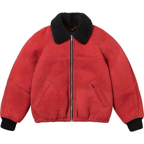 Supreme®/Schott® Shearling Bomber Jacket - Supreme