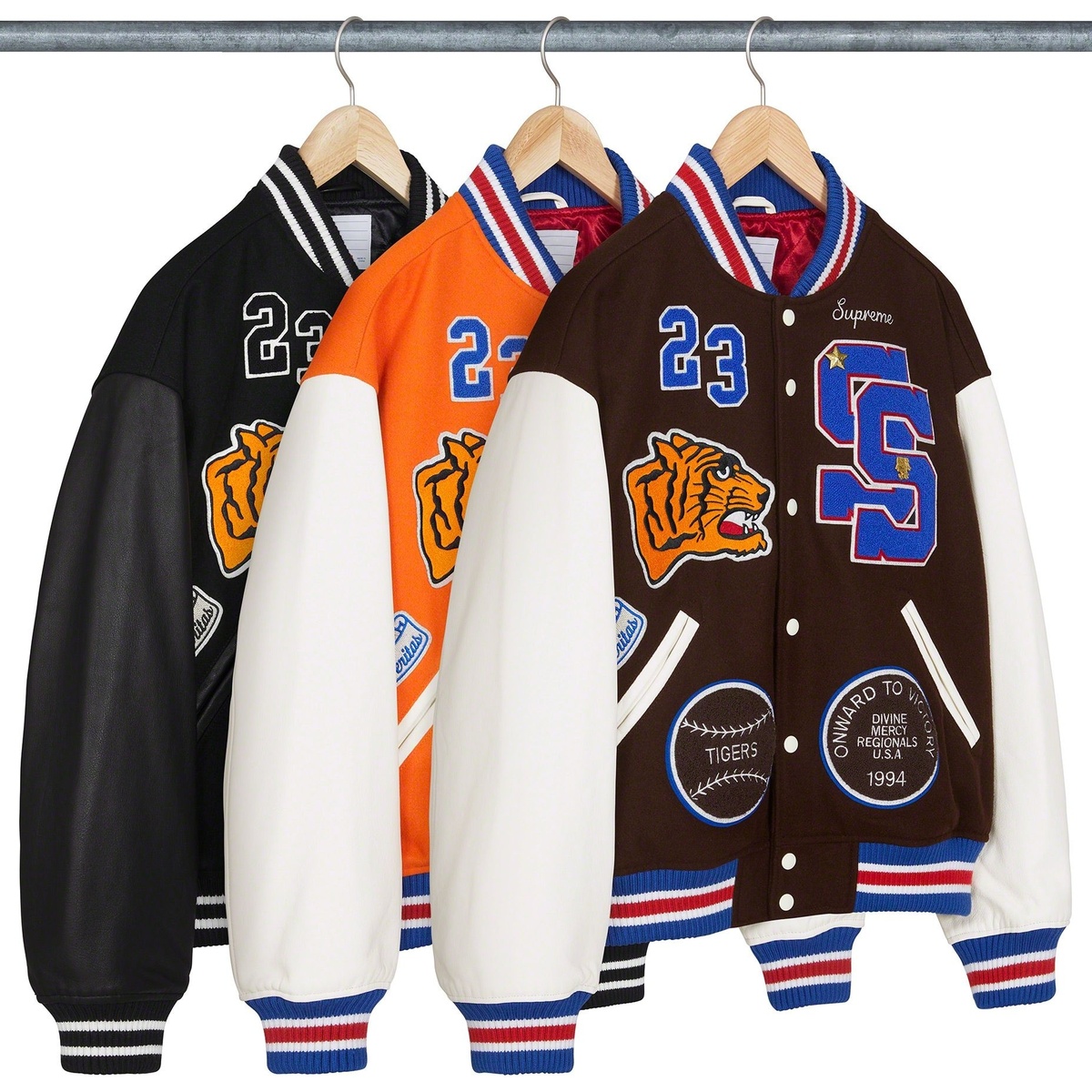Tiger Varsity Jacket - fall/winter 2023 - Supreme