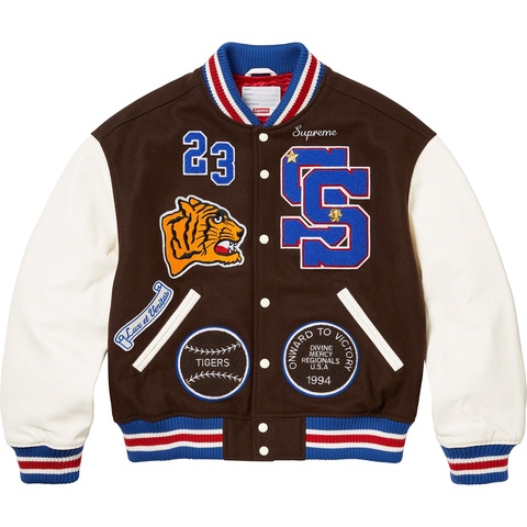 Tiger Varsity Jacket - fall/winter 2023 - Supreme