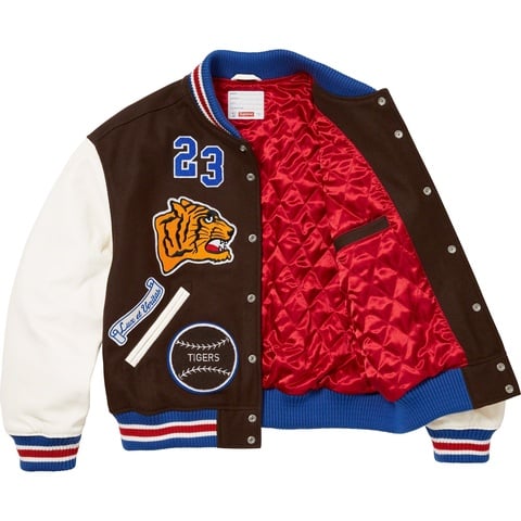 Tiger Varsity Jacket - fall/winter 2023 - Supreme