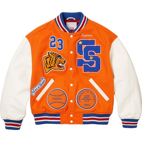 Tiger Varsity Jacket - fall/winter 2023 - Supreme