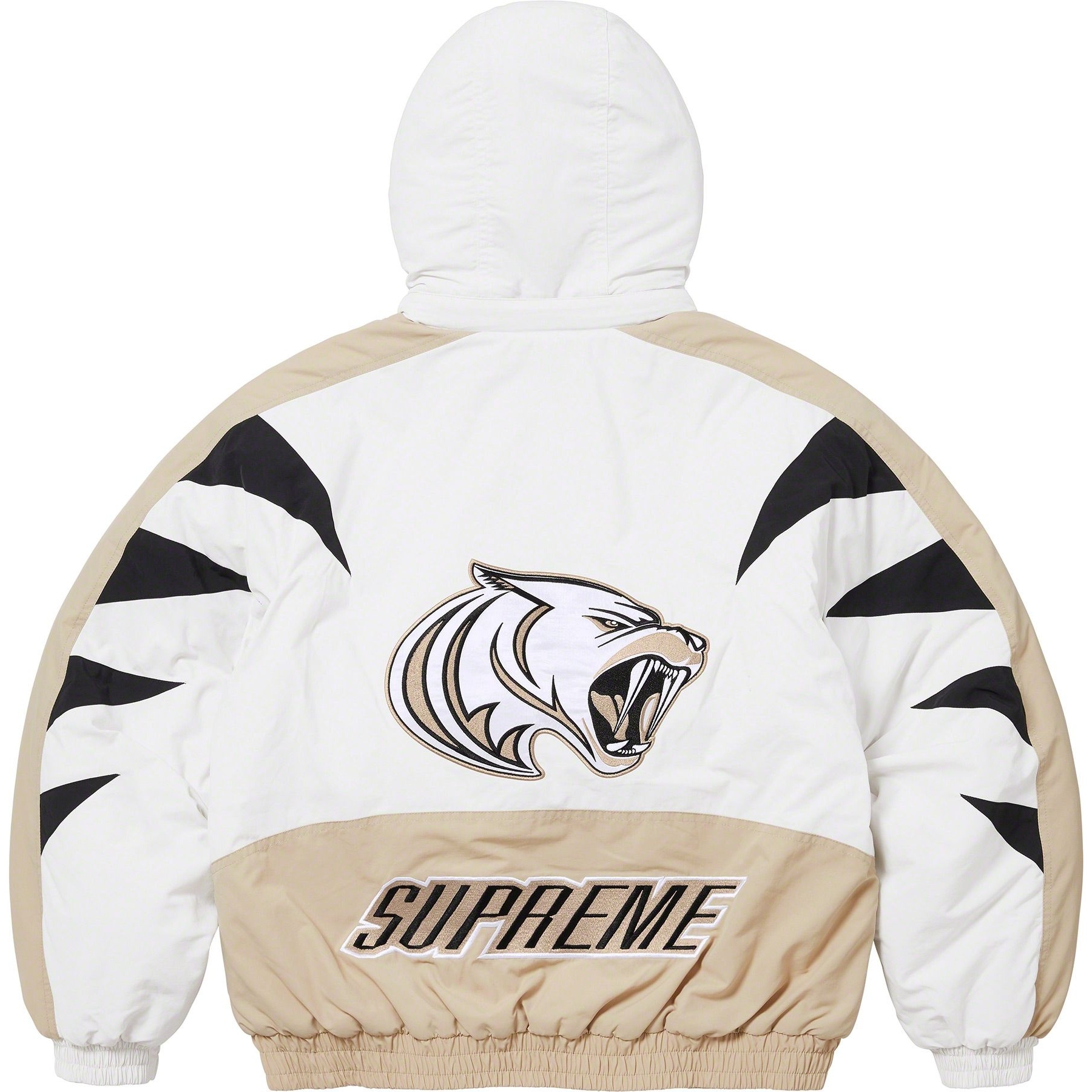 Supreme Wildcat Sideline Puffer Jacket (FW23) - $248