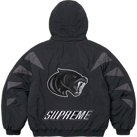 最終お値下げ！Supreme 23FW Wild cat Puffer Supreme Wildcat Sideline Puffer Jacket 'White Black Beige' SUP