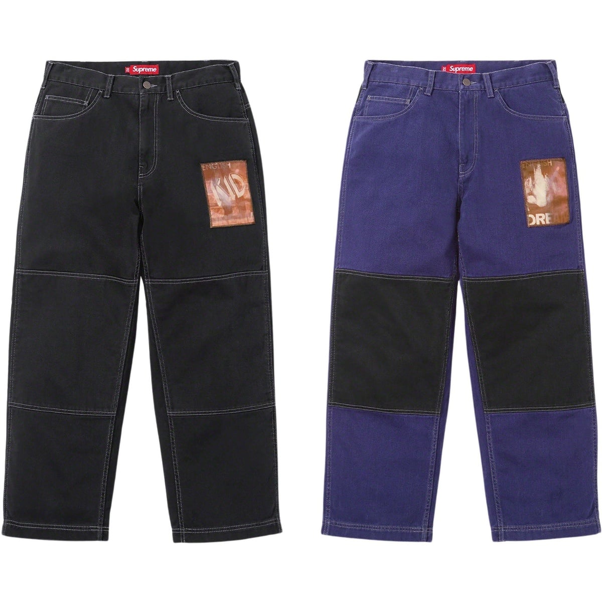 パンツ Dream English Kid Twill Panel Pants Dream English Kid Twill Panel Pant - Supreme