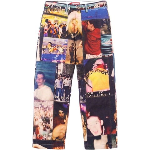Supreme Hardcore Patchwork Loose Fit Chino Pant - Colorway