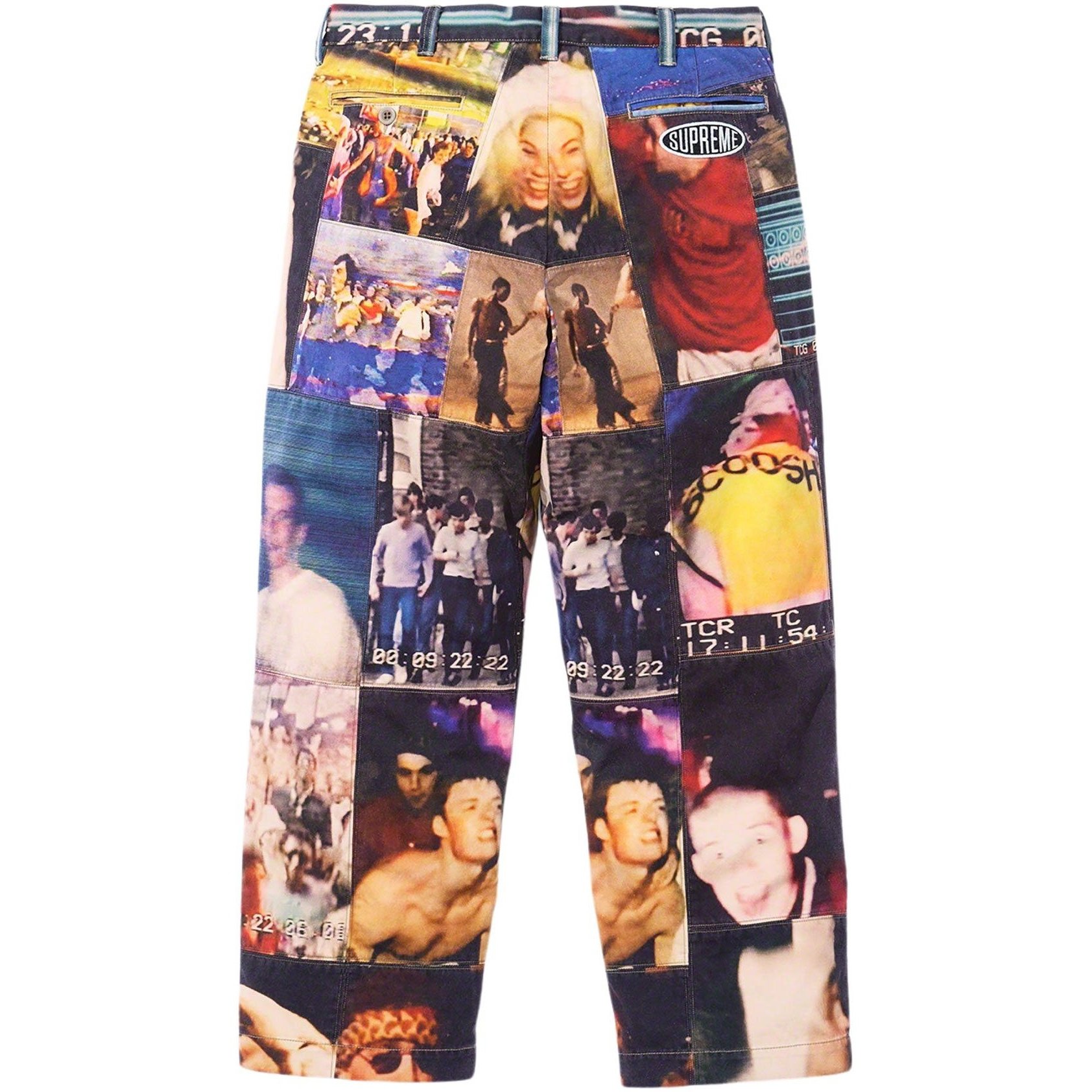 Supreme Hardcore Patchwork Loose Fit Chino Pant (FW23) - $298