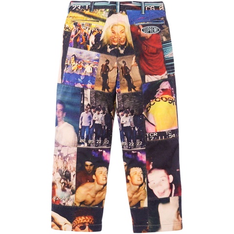 Supreme Hardcore Patchwork Loose Fit Chino Pant - Colorway