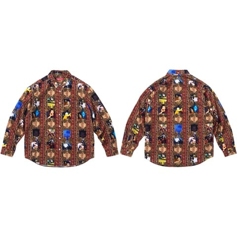 トップス Supreme Hardcore Printed Corduroy Shirt Hardcore Printed Corduroy Shirt - fall/winter 2023 - Supreme