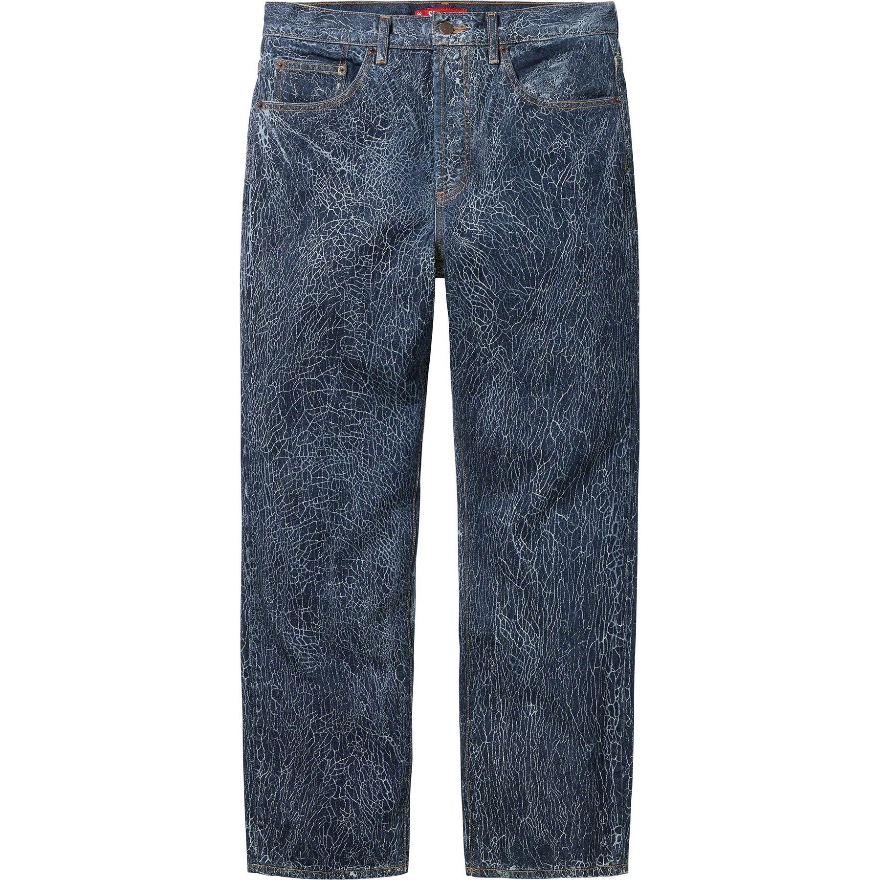 Supreme Crackle Regular Jean (FW23) - $288