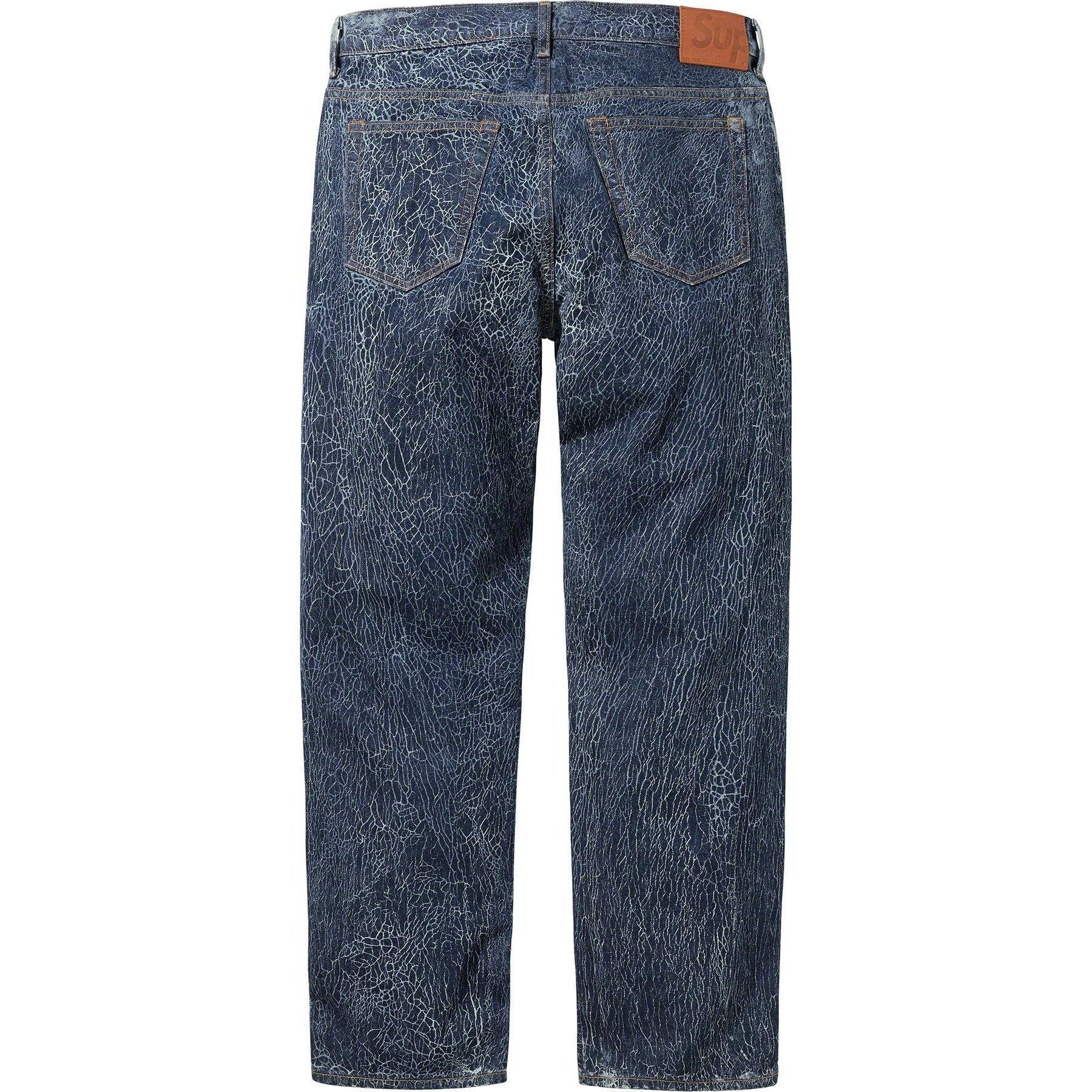 Supreme Crackle Regular Jean (FW23) - $288