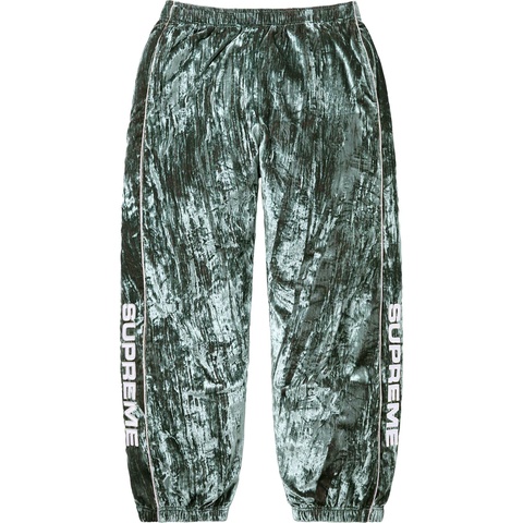 Supreme Crushed Velvet Track Pant - Colorway