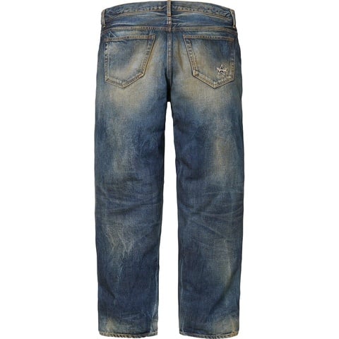 Distressed Loose Fit Selvedge Jean - Supreme Distressed Loose Fit Selvedge Jean - Supreme