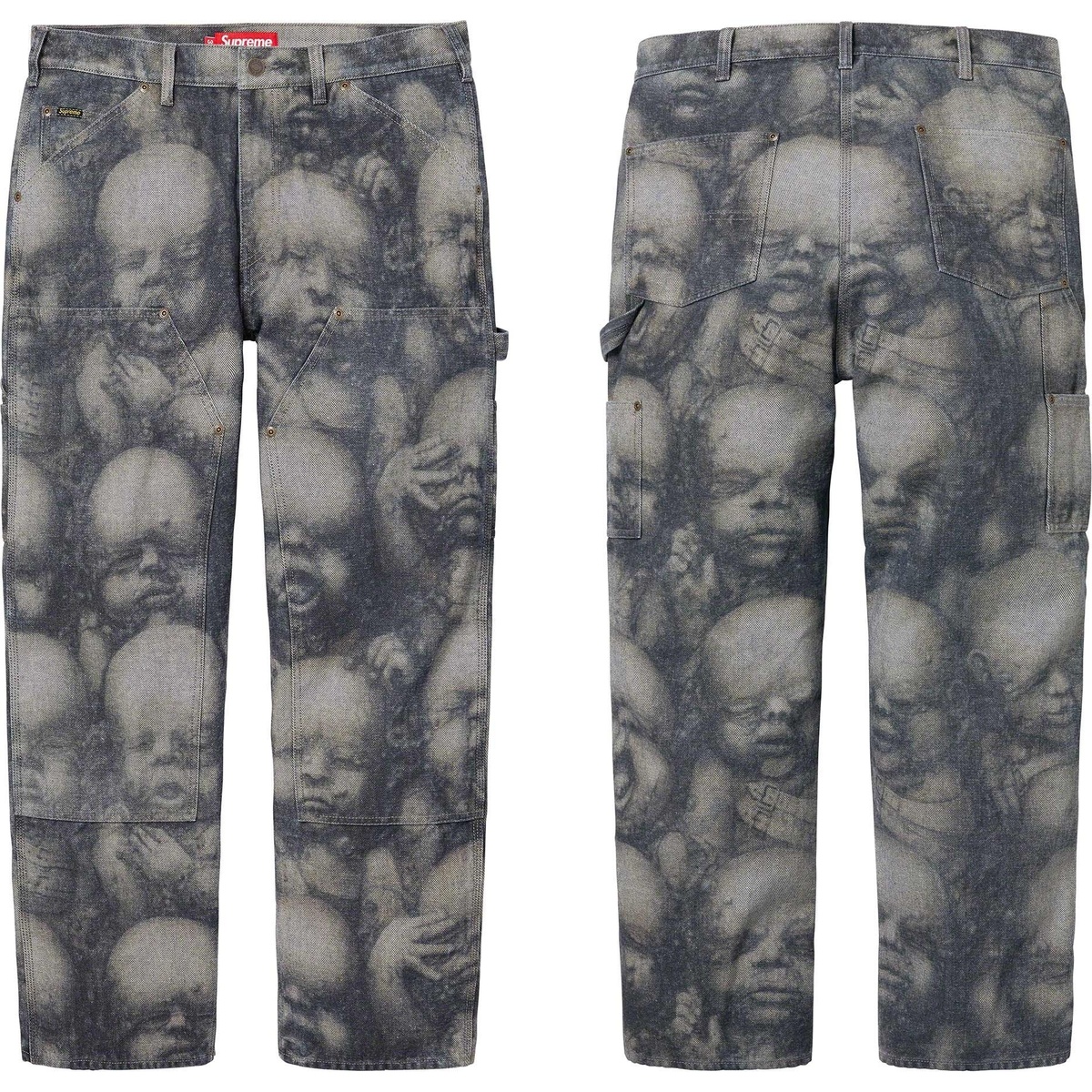 パンツ Supreme H.R. Giger Double Knee Jean H.R. Giger Double Knee Jean - fall/winter 2023 - Supreme