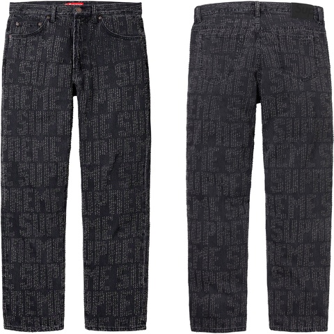 Needle Punch Regular Jean - fall/winter 2023 - Supreme