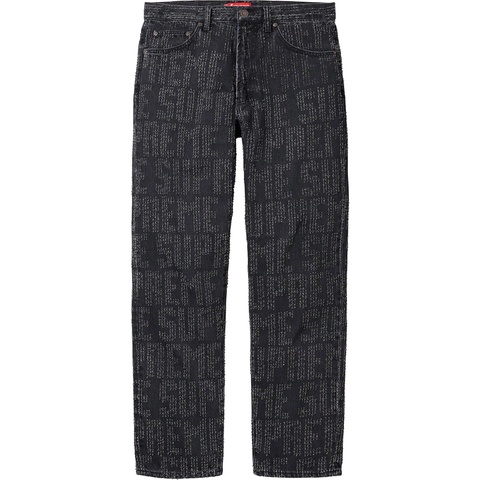 Supreme Needle Punch Regular Jean - Colorway