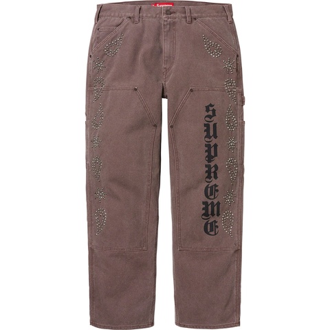 Paisley Studded Double Knee Painter Pant - Supreme